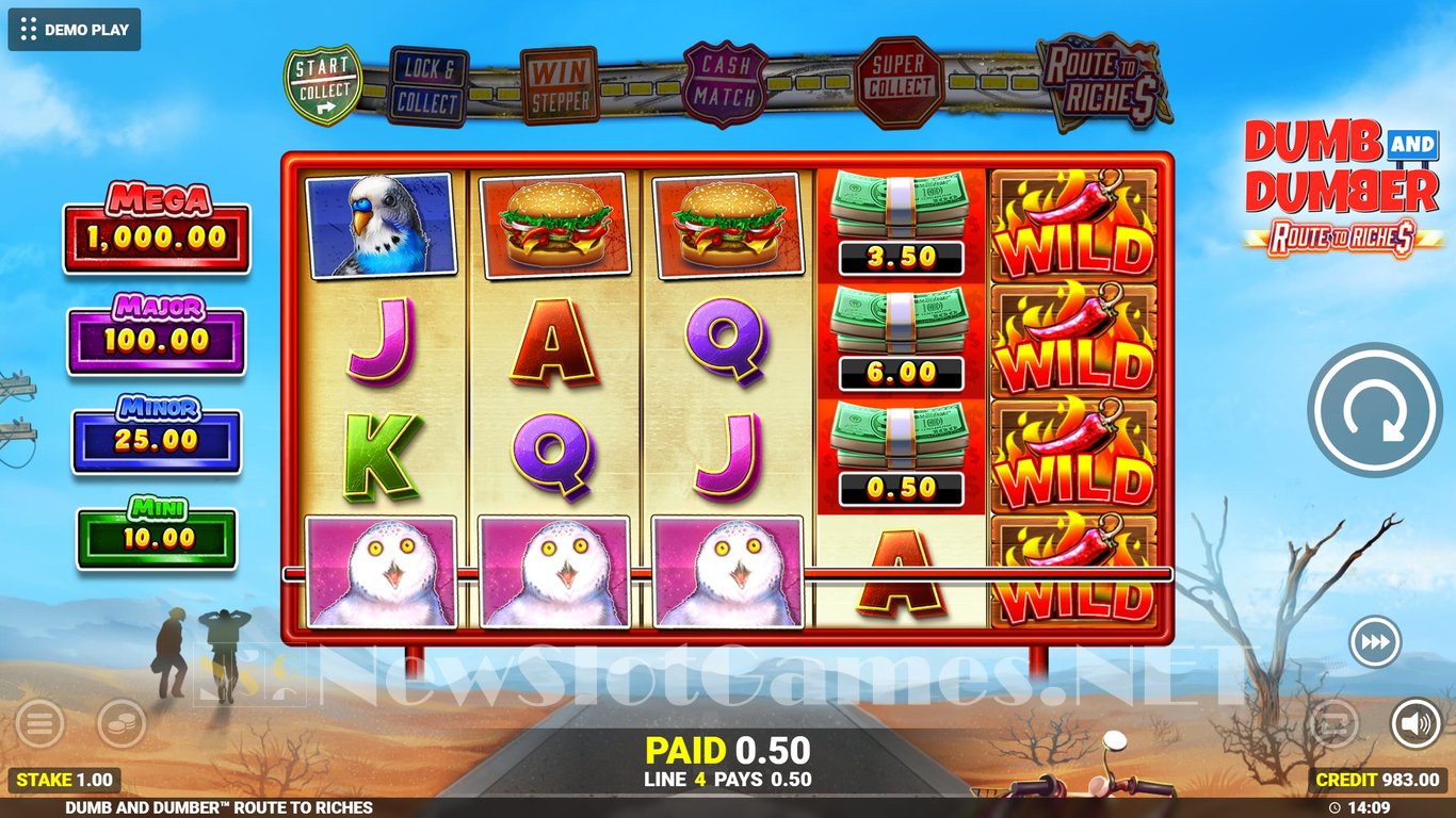 Dumb and Dumber Route to Riches Slot Slot Image in Demo - pic. 4