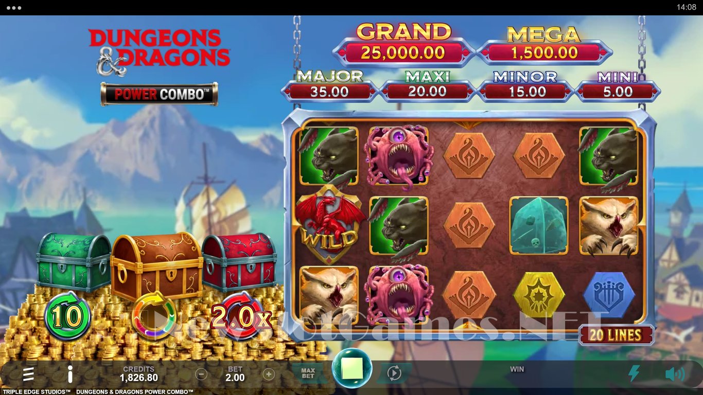 Dungeons & Dragons Power Combo Slot Slot Image in Demo - pic. 3