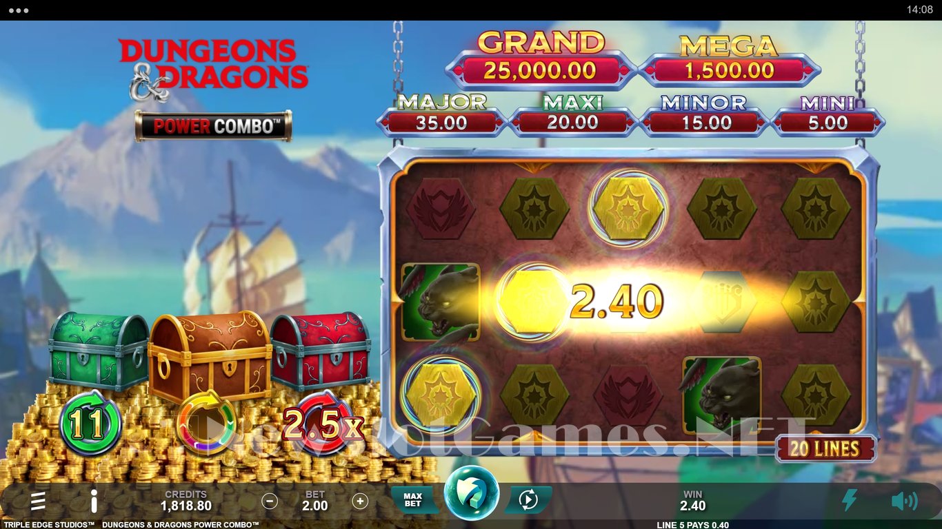 Dungeons & Dragons Power Combo Slot Slot Image in Demo - pic. 4