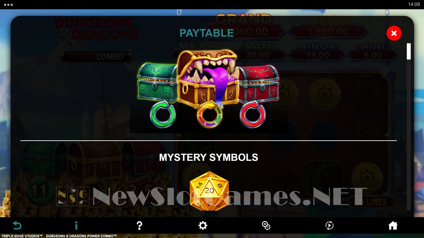 Dungeons & Dragons Power Combo Slot Slot Image in Demo - pic. 5