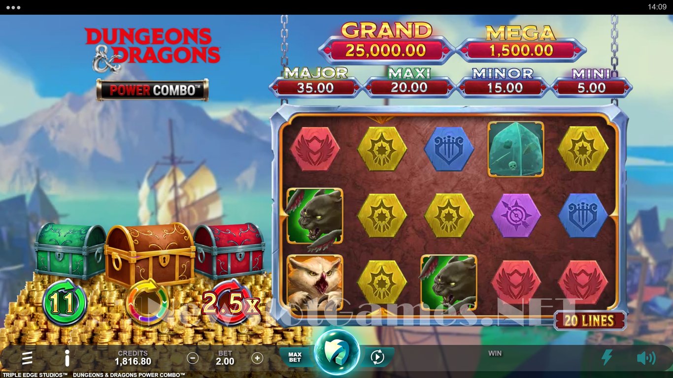 Dungeons & Dragons Power Combo Slot Slot Image in Demo - pic. 7
