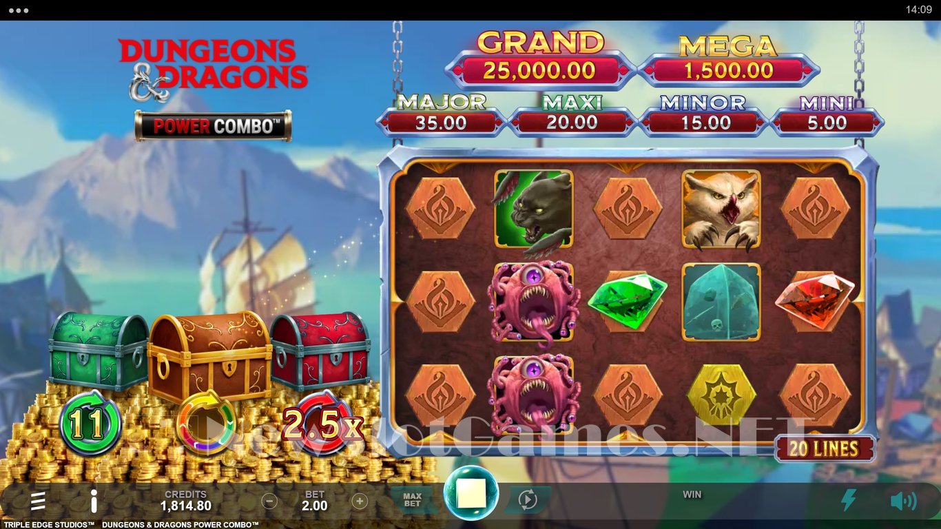 Dungeons & Dragons Power Combo Slot Slot Image in Demo - pic. 8