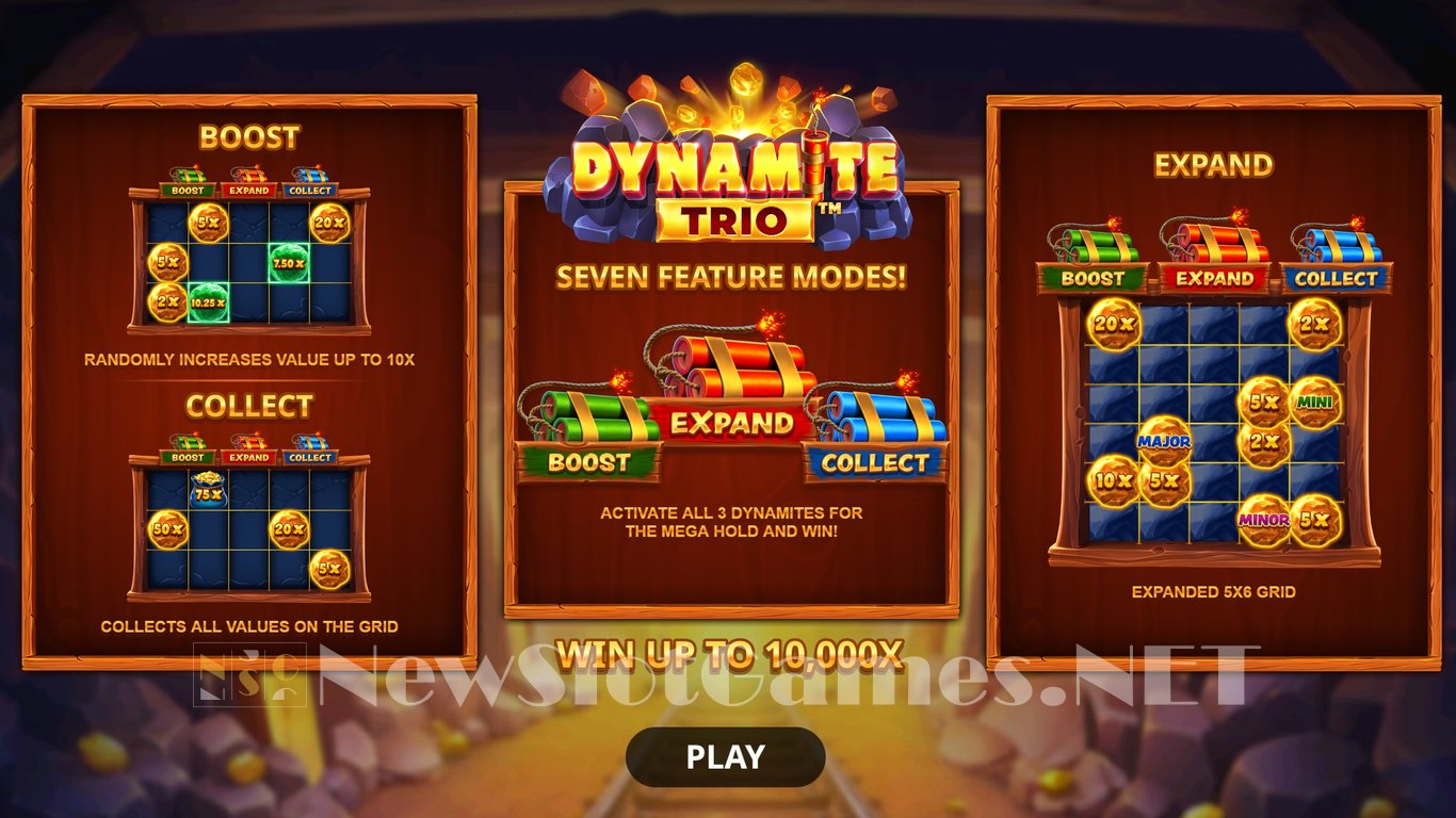 Dynamite Trio Slot Demo Image