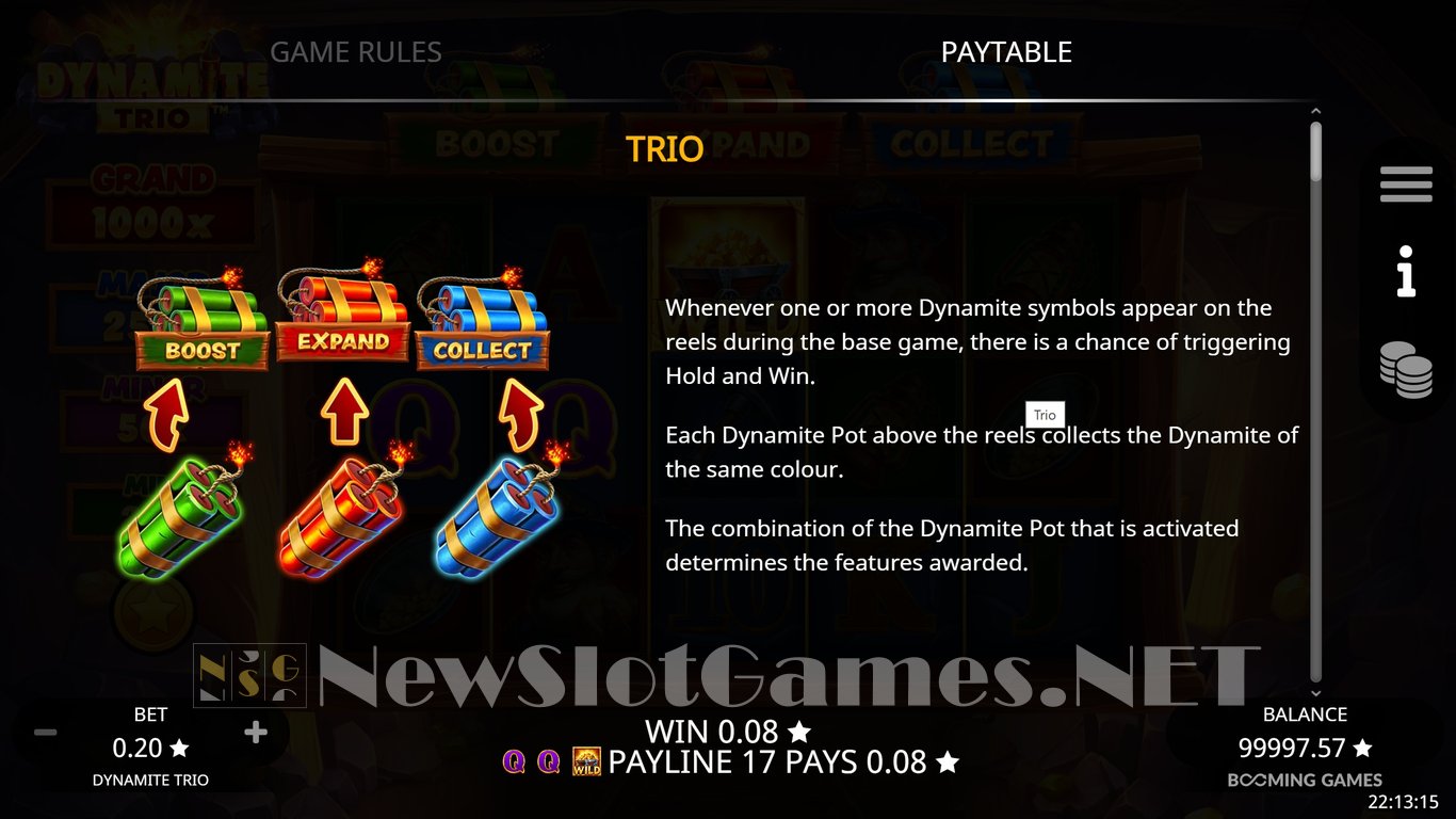 Dynamite Trio Slot Slot Image in Demo - pic. 10
