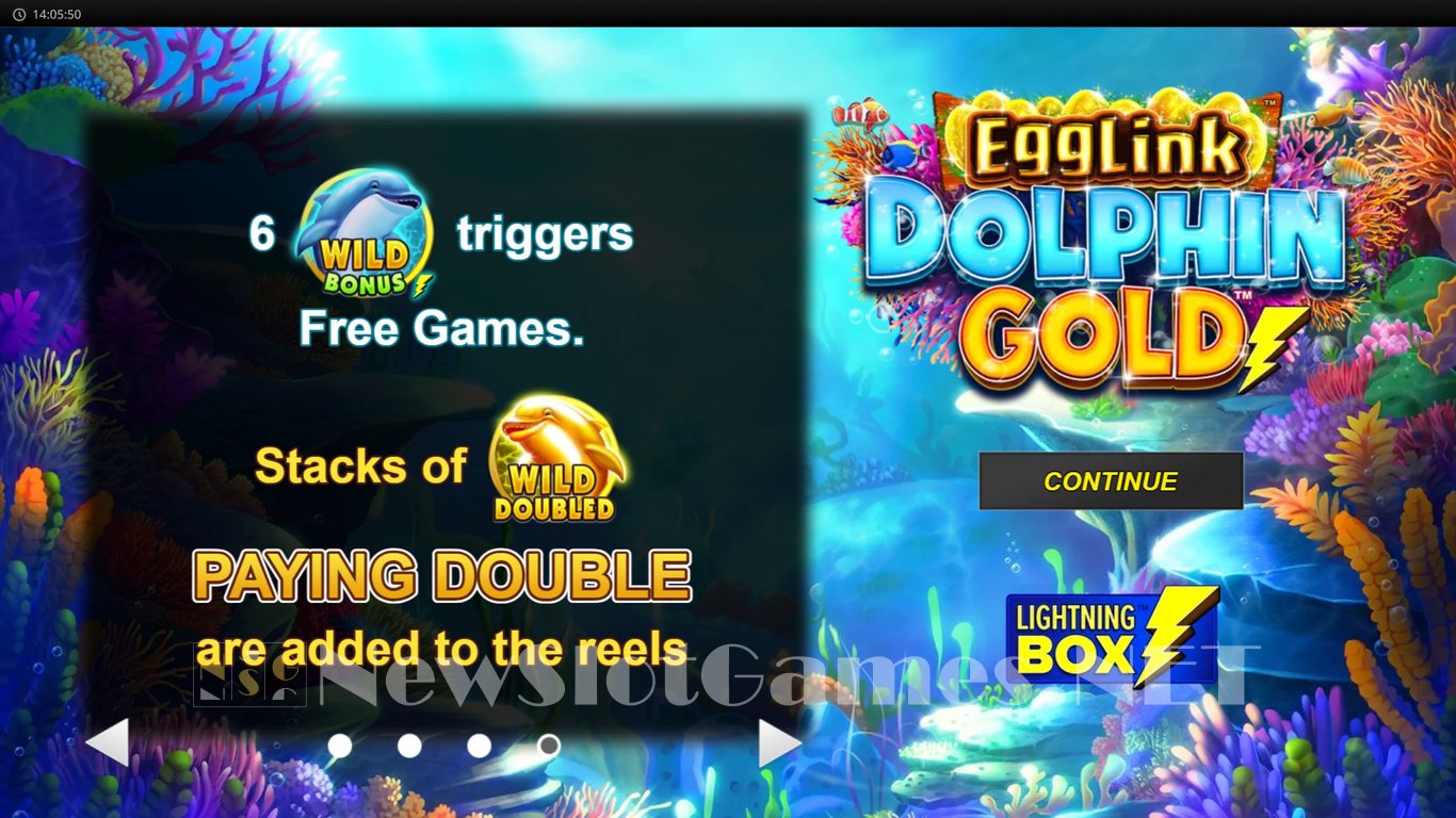 EggLink Dolphin Gold Slot Demo Image
