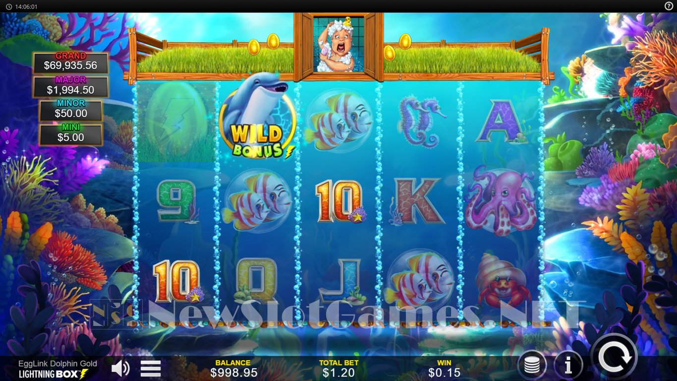 EggLink Dolphin Gold Slot Slot Image in Demo - pic. 2