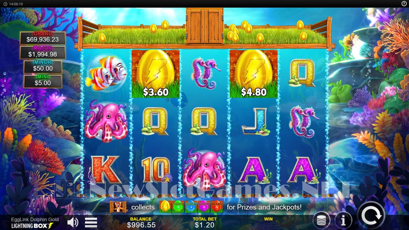 EggLink Dolphin Gold Slot Slot Image in Demo - pic. 4