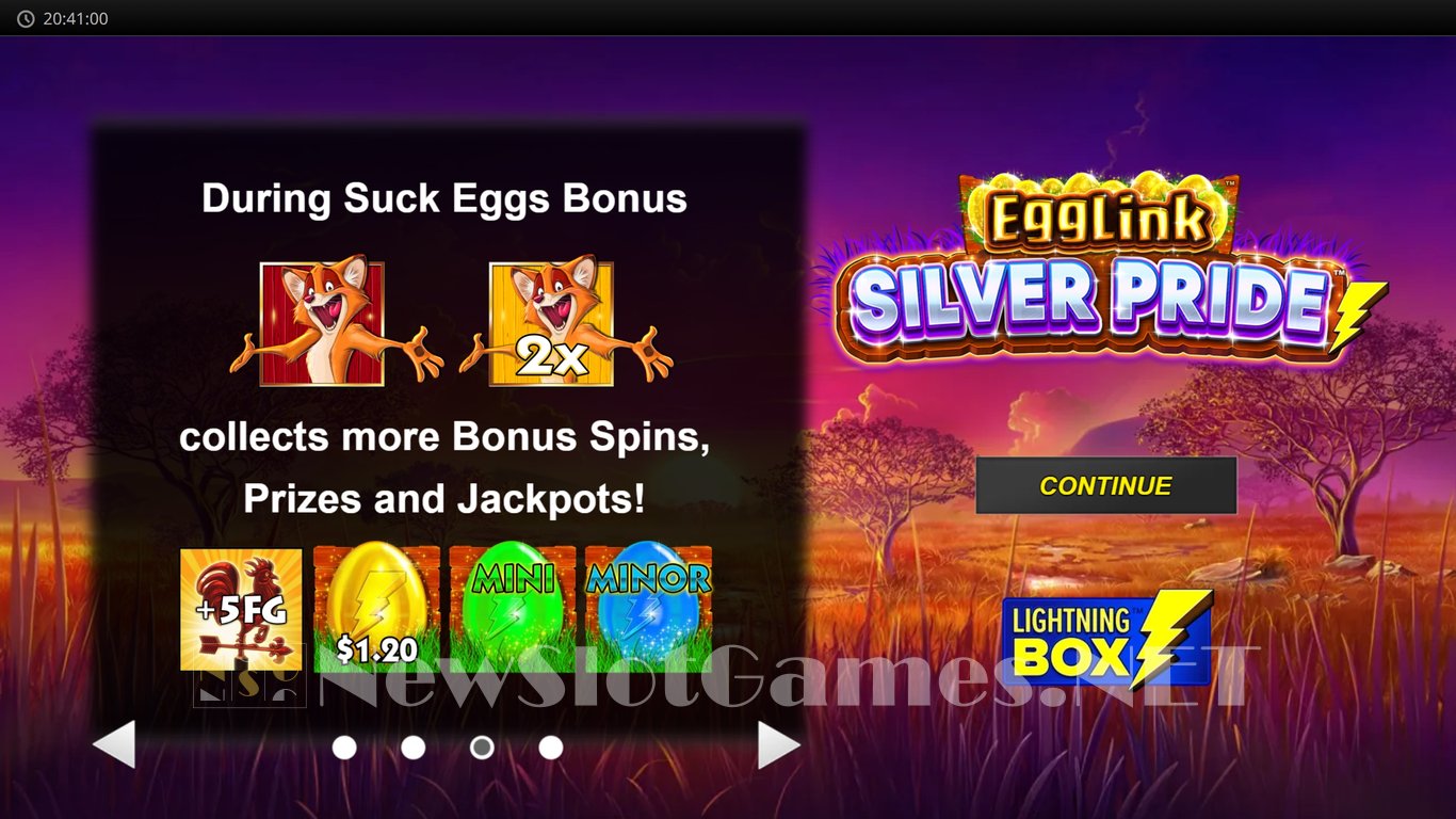 EggLink Silver Pride Slot Demo Image