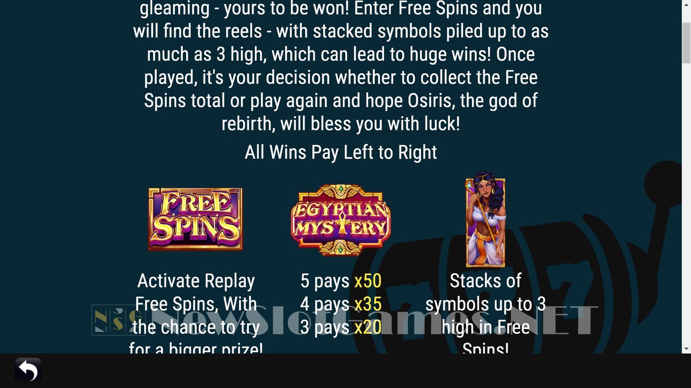 Egyptian Mystery Slot Slot Image in Demo - pic. 6