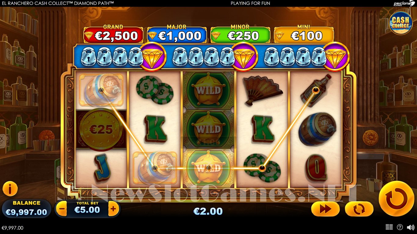 El Ranchero Cash Collect Slot Demo Image