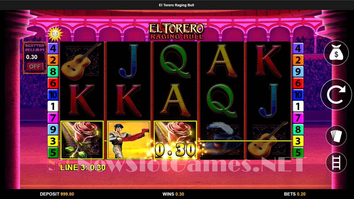 El Torero Raging Bull Slot Slot Image in Demo - pic. 2
