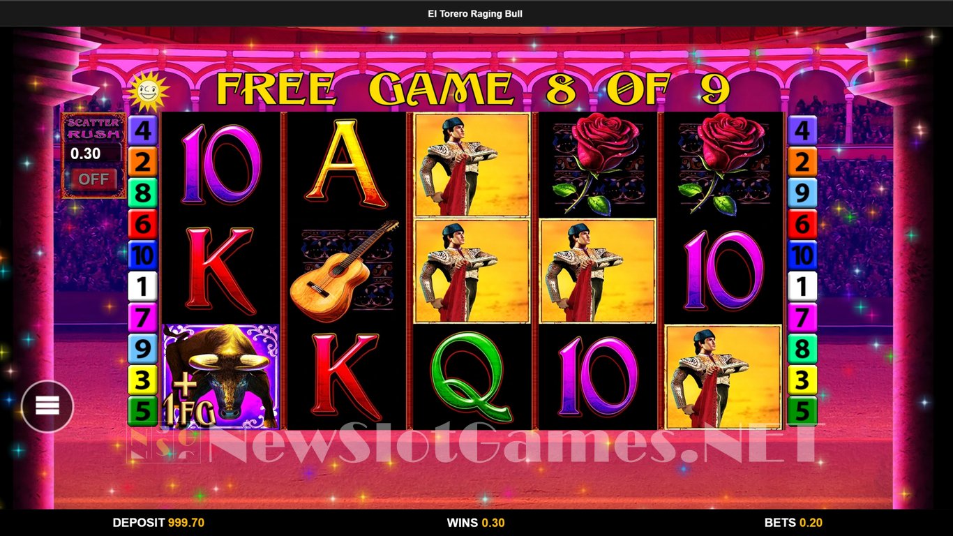 El Torero Raging Bull Slot Slot Image in Demo - pic. 7