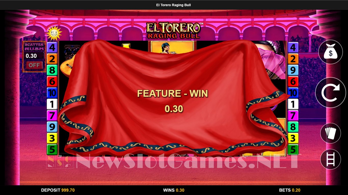 El Torero Raging Bull Slot Slot Image in Demo - pic. 8