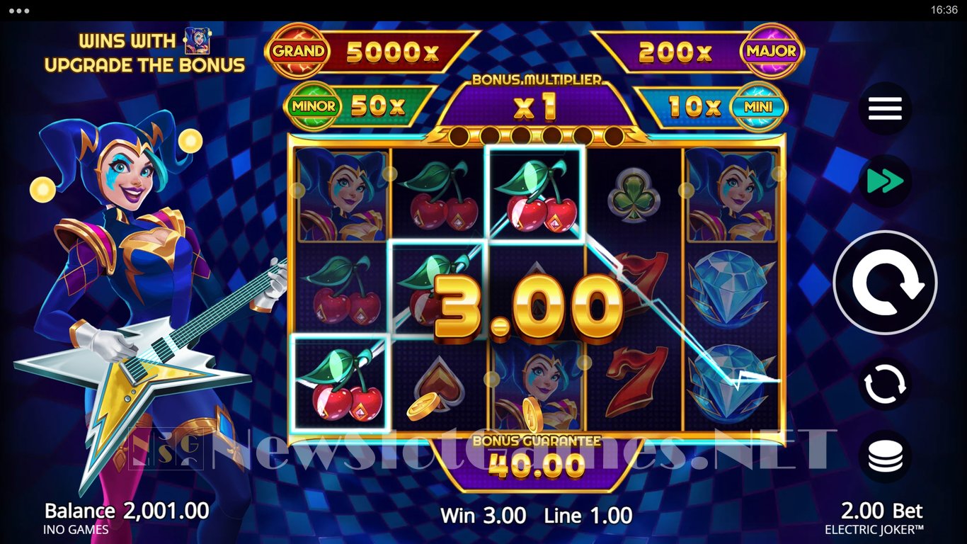 Electric Joker Slot Demo Image
