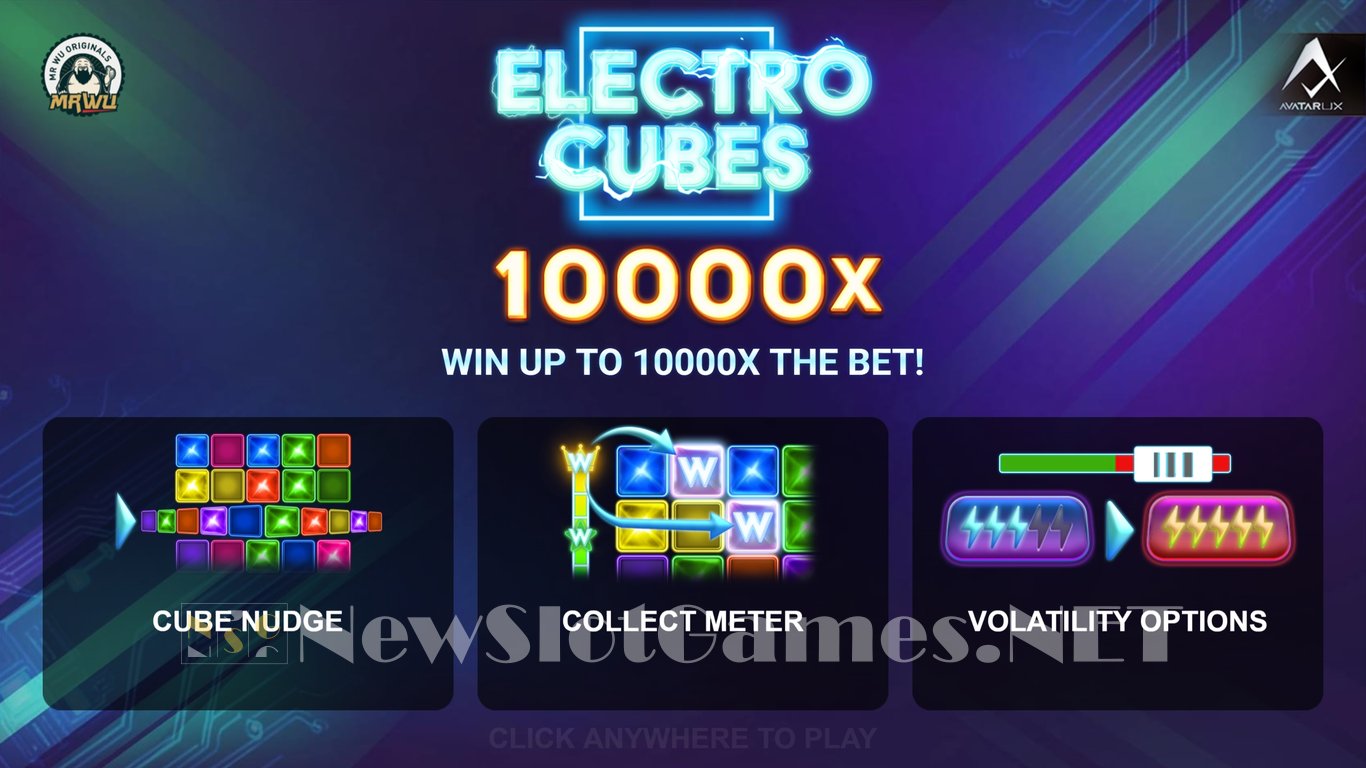 Electro Cubes Slot Demo Image