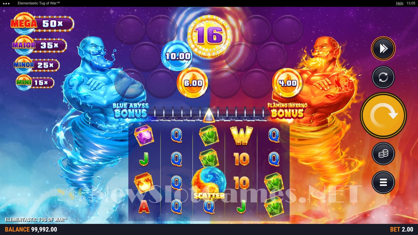 Elementastic Tug of War Slot Slot Image in Demo - pic. 2