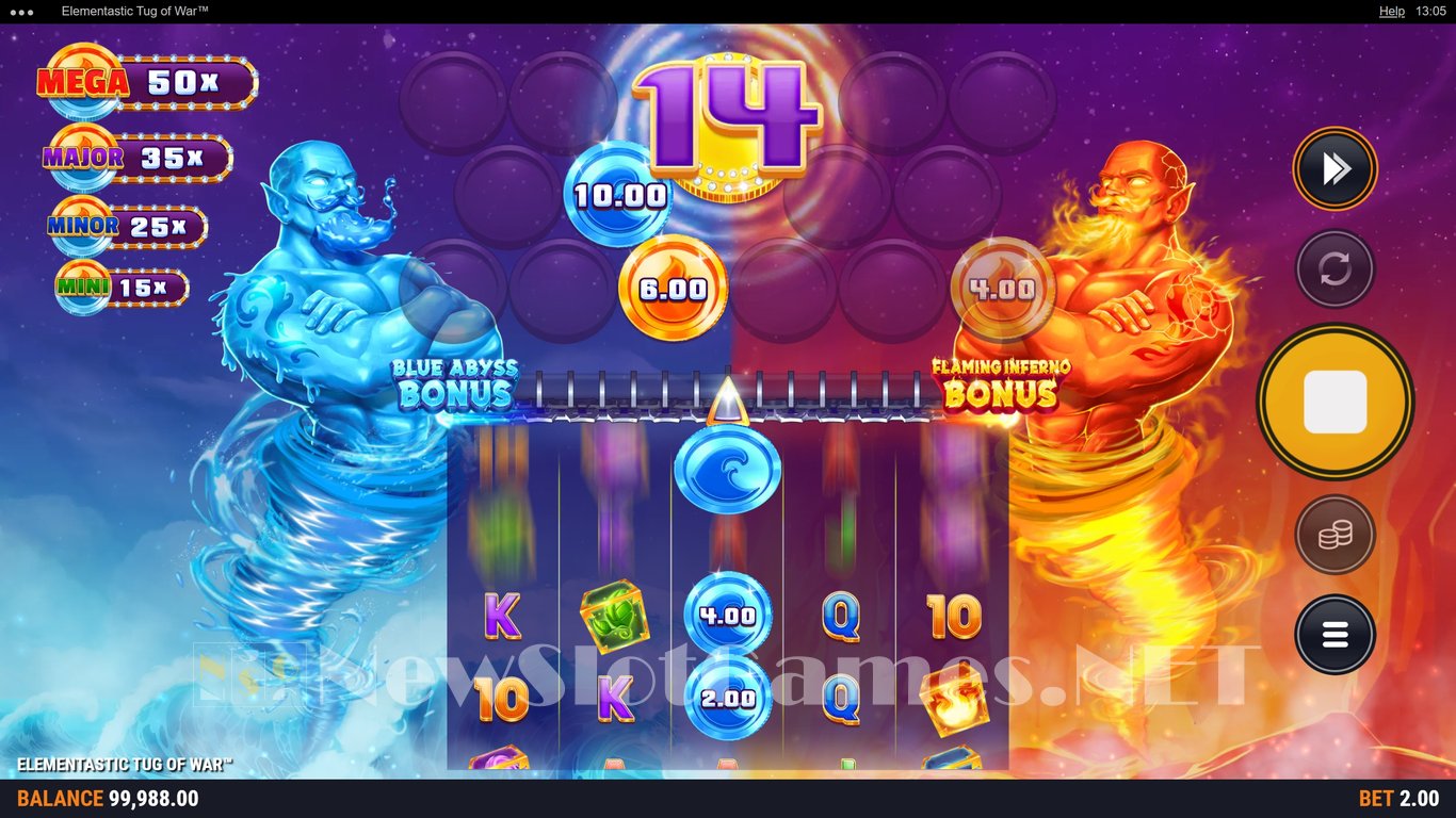 Elementastic Tug of War Slot Slot Image in Demo - pic. 3