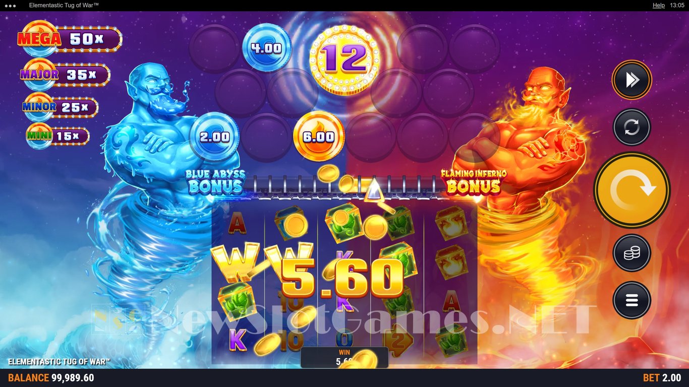 Elementastic Tug of War Slot Slot Image in Demo - pic. 4
