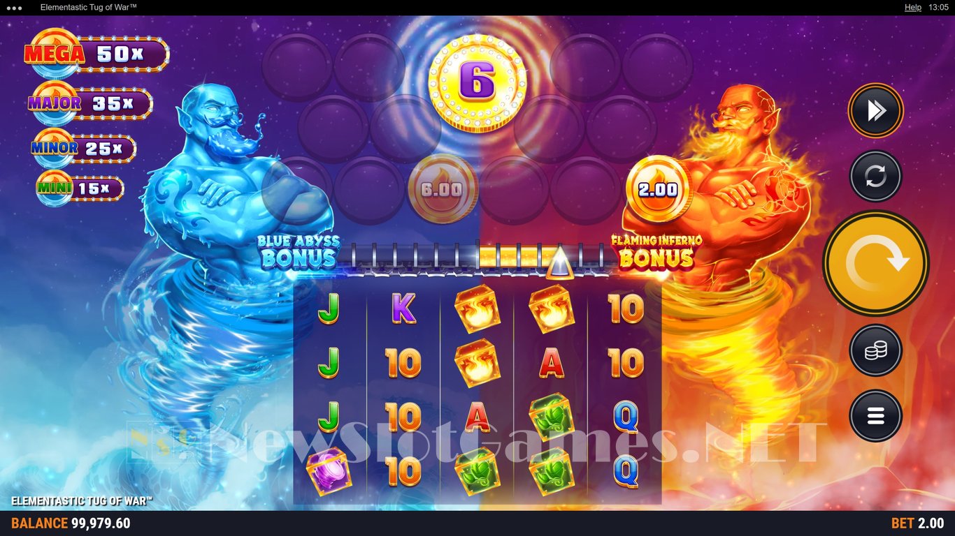 Elementastic Tug of War Slot Slot Image in Demo - pic. 5