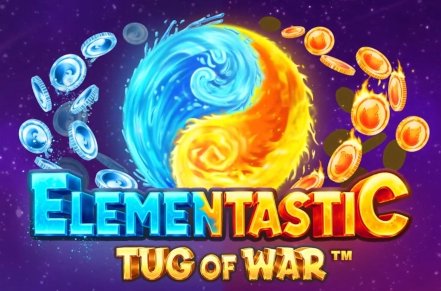 Elementastic Tug of War Slot Logo