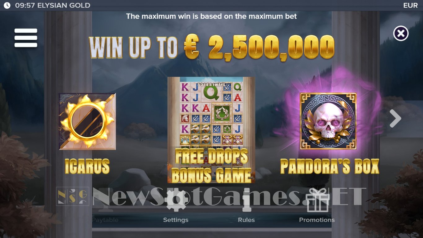 Elysian Gold Slot Slot Image in Demo - pic. 4