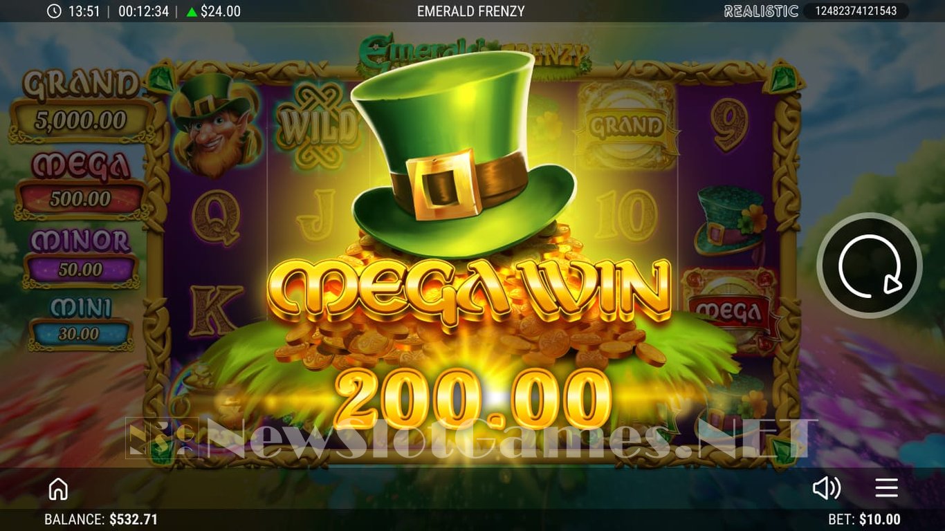 Emerald Frenzy Slot Slot Image in Demo - pic. 6