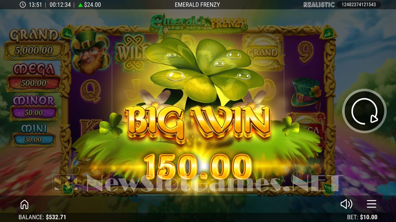 Emerald Frenzy Slot Slot Image in Demo - pic. 7