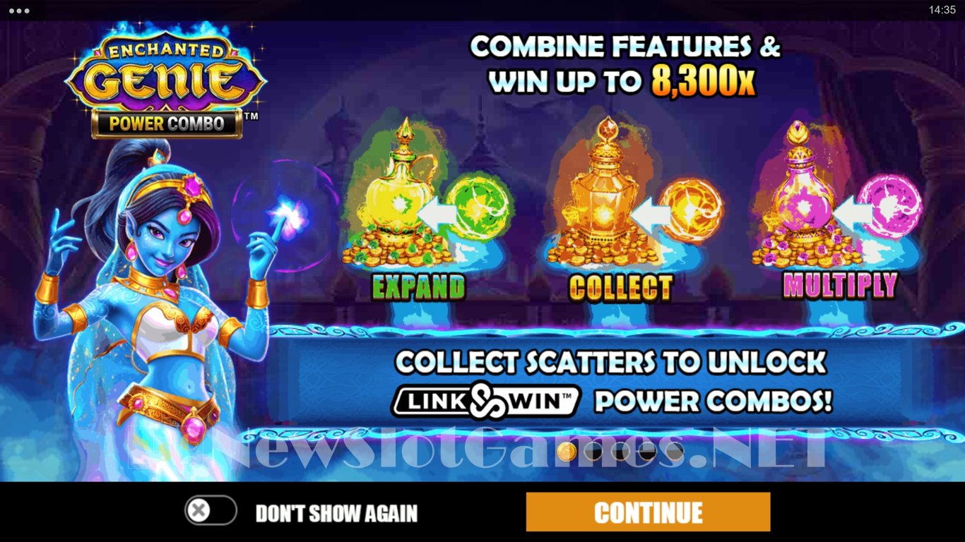 Enchanted Genie Power Combo Slot Demo Image
