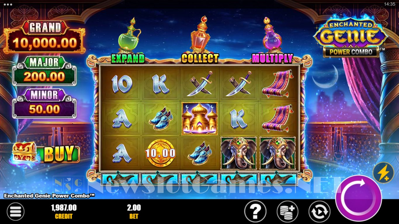Enchanted Genie Power Combo Slot Slot Image in Demo - pic. 3