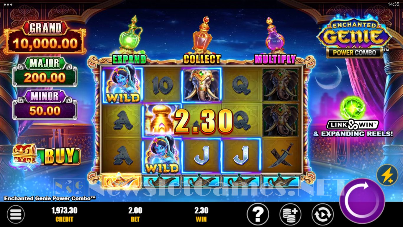Enchanted Genie Power Combo Slot Slot Image in Demo - pic. 5