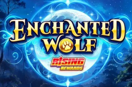 Enchanted Wolf Rising Rewards Slot Logo