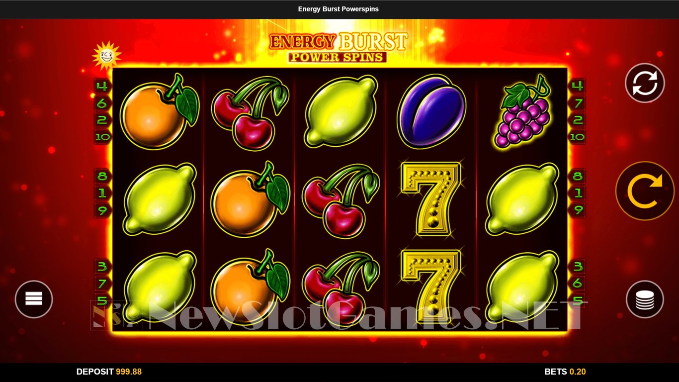 Energy Burst Power Spins Slot Slot Image in Demo - pic. 3