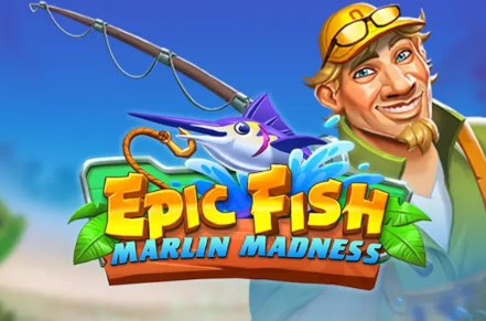 Epic Fish Marlin Madness Slot Logo