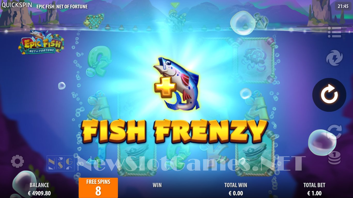 Epic Fish Net of Fortune Slot Slot Image in Demo - pic. 10