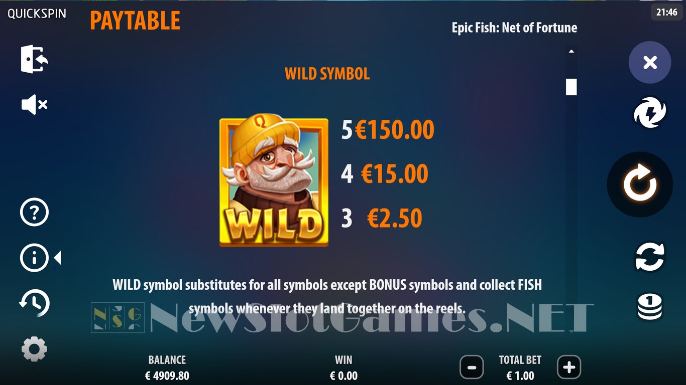 Epic Fish Net of Fortune Slot Slot Image in Demo - pic. 15