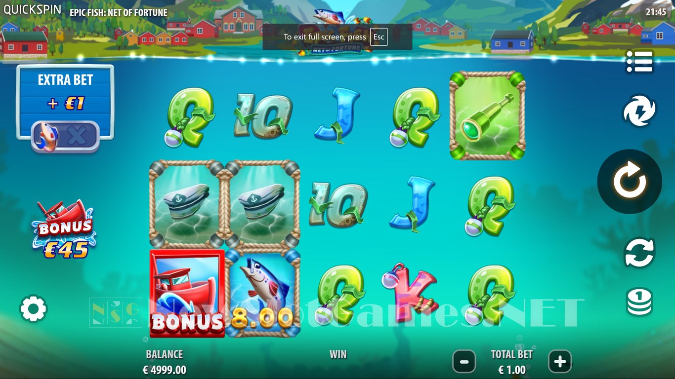 Epic Fish Net of Fortune Slot Slot Image in Demo - pic. 2