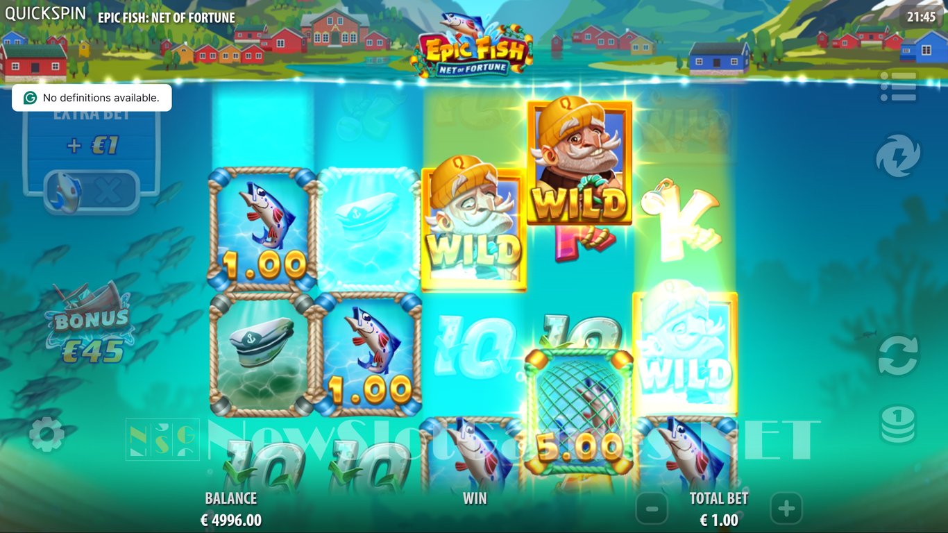 Epic Fish Net of Fortune Slot Slot Image in Demo - pic. 4