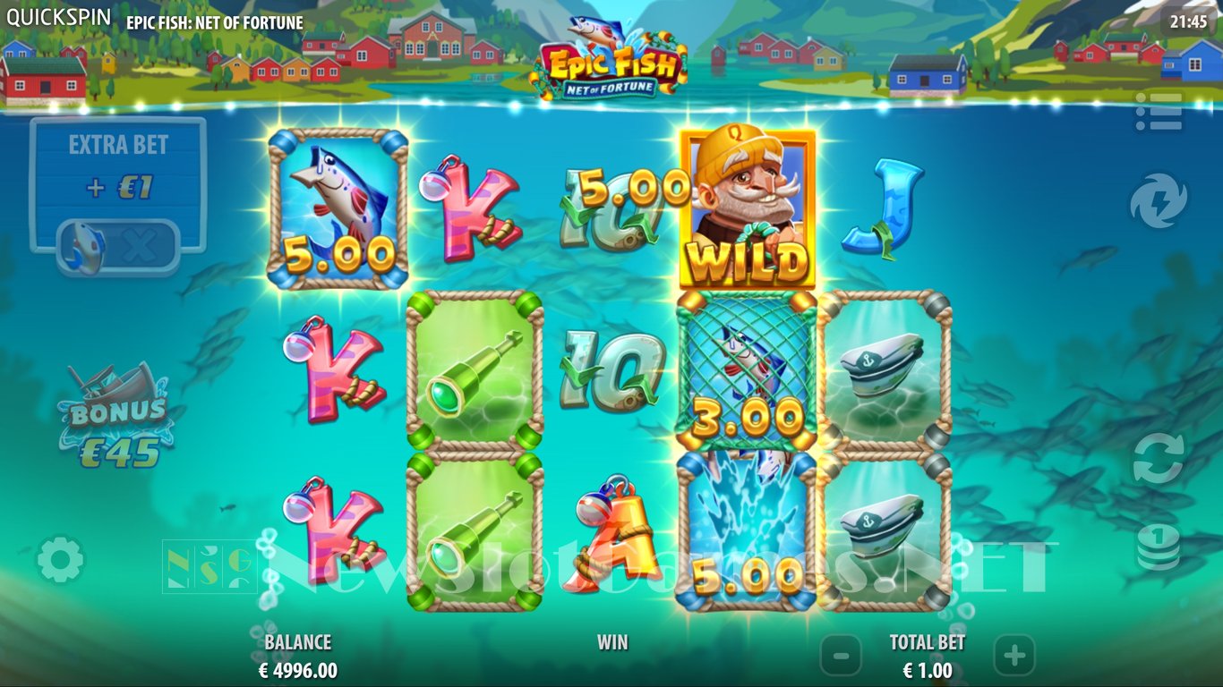 Epic Fish Net of Fortune Slot Slot Image in Demo - pic. 5