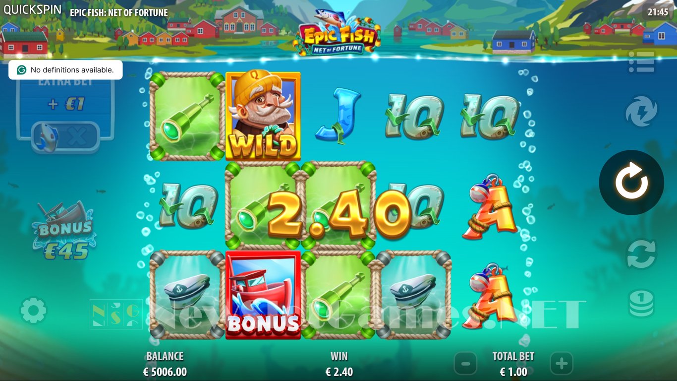 Epic Fish Net of Fortune Slot Slot Image in Demo - pic. 6