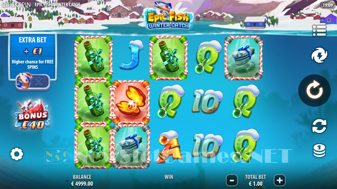 Epic Fish Winter Catch Slot Demo Image