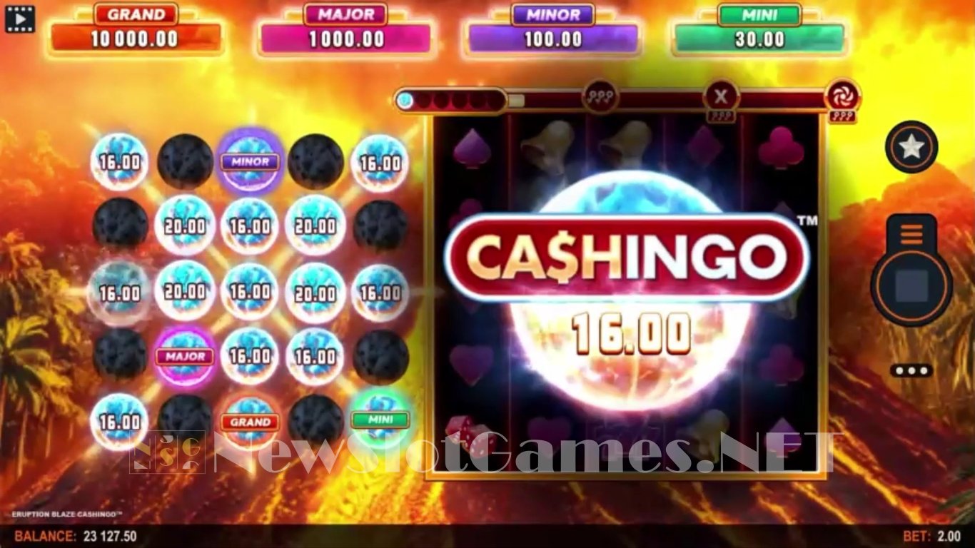 Eruption Blaze Cashingo Slot Slot Image in Demo - pic. 3