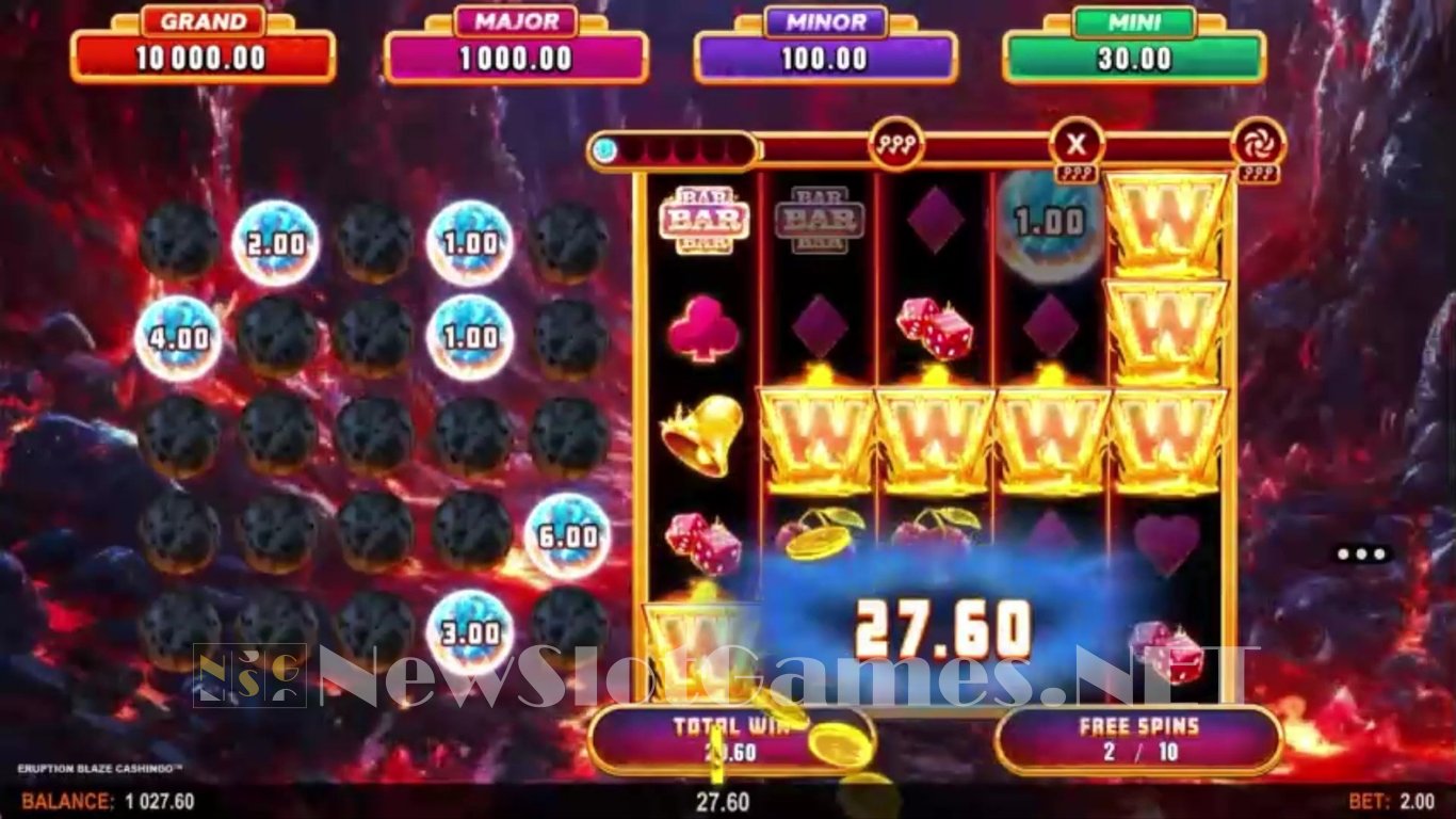 Eruption Blaze Cashingo Slot Slot Image in Demo - pic. 6