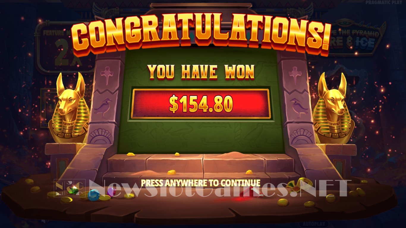 Escape the Pyramid – Fire & Ice Slot Slot Image in Demo - pic. 9