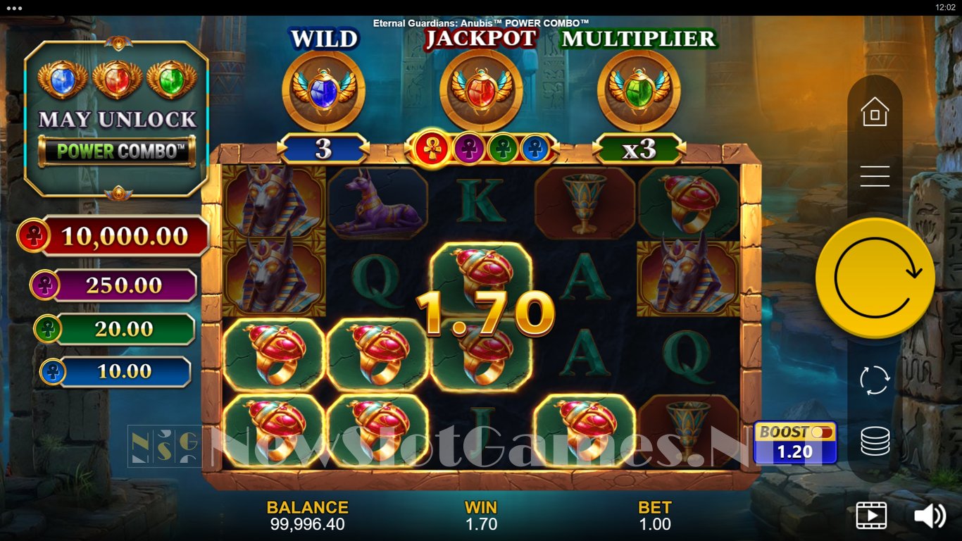 Eternal Guardians Anubis Power Combo Slot Slot Image in Demo - pic. 5