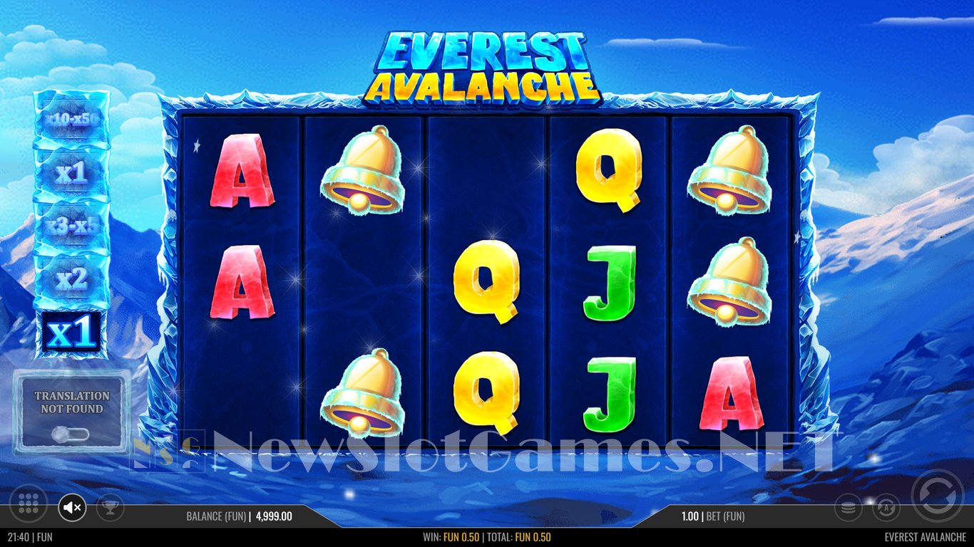 Everest Avalanche Slot Demo Image
