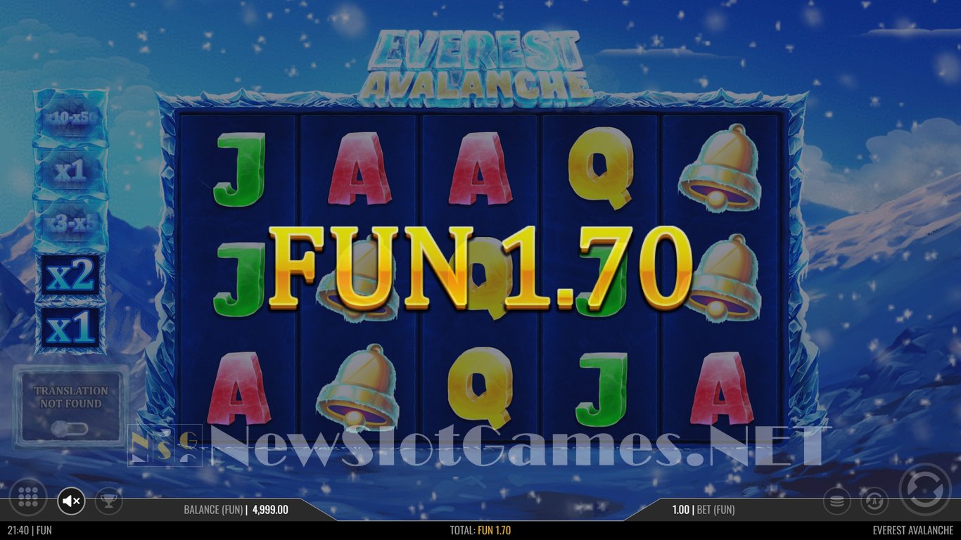 Everest Avalanche Slot Slot Image in Demo - pic. 2