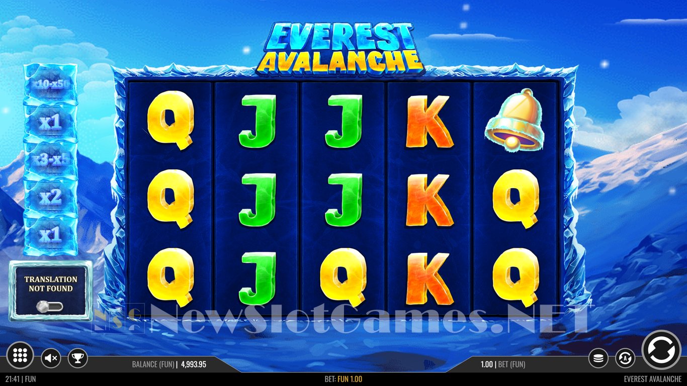 Everest Avalanche Slot Slot Image in Demo - pic. 7