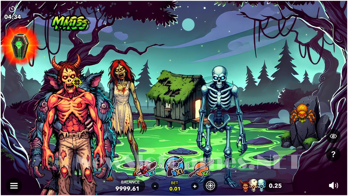 Evil Bet Shoot Them All Game Slot Image in Demo - pic. 4