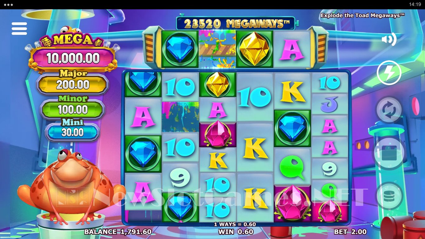 Explode the Toad Megaways Slot Slot Image in Demo - pic. 2