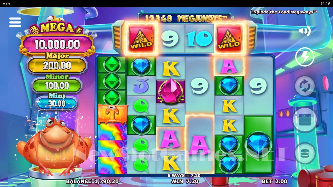 Explode the Toad Megaways Slot Slot Image in Demo - pic. 3
